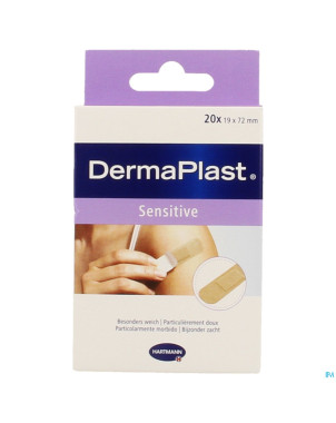 Dermaplast sensitive strips    19x72mm 20 5353210