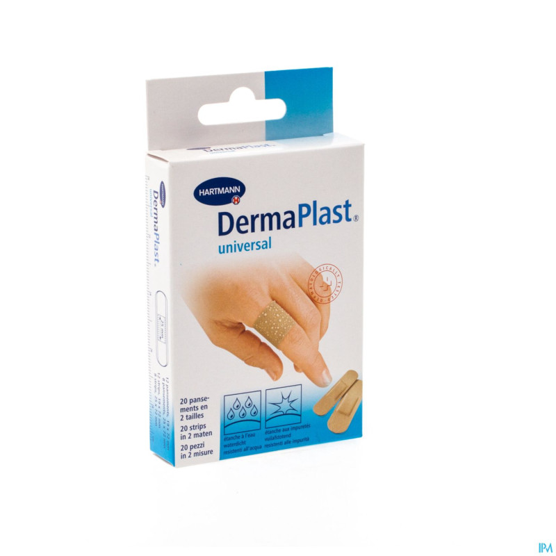 Dermaplast universal    strips 20 5351222