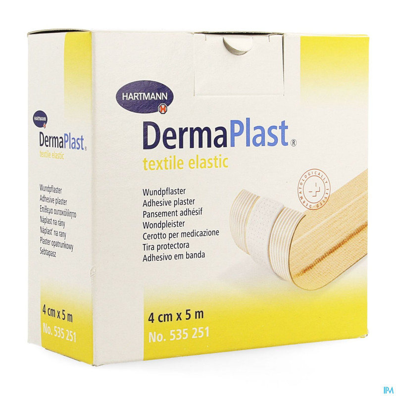 Dermaplast hosp textile elastic   4cmx5m 1 5352511