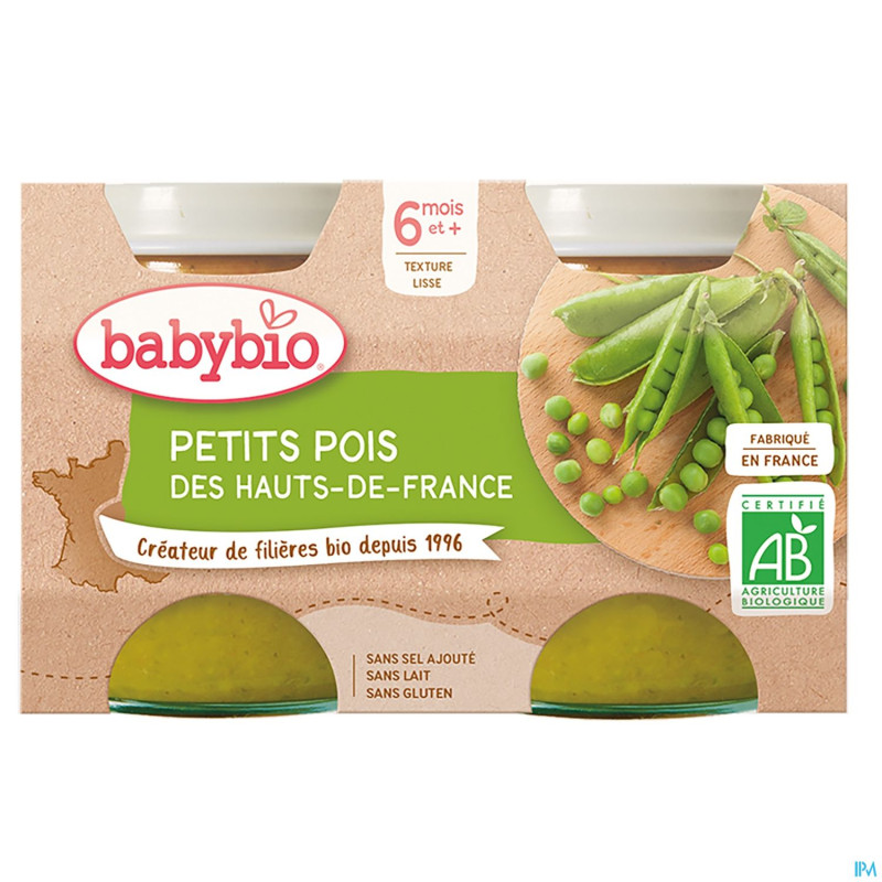 Babybio petit pot legumes provencales  2x130g