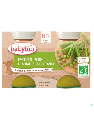 Babybio petit pot legumes provencales  2x130g