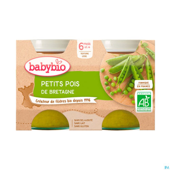 Babybio petit pot legumes provencales  2x130g