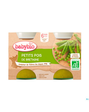 Babybio petit pot legumes provencales  2x130g