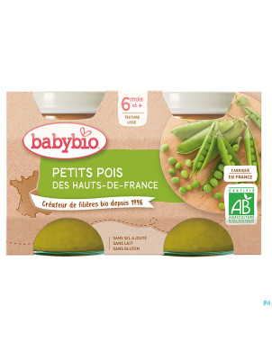 Babybio petit pot legumes provencales  2x130g