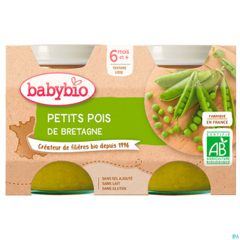 Babybio petit pot legumes provencales  2x130g