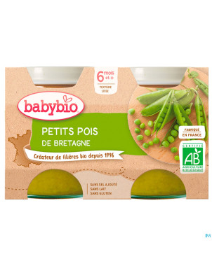 Babybio petit pot legumes provencales  2x130g