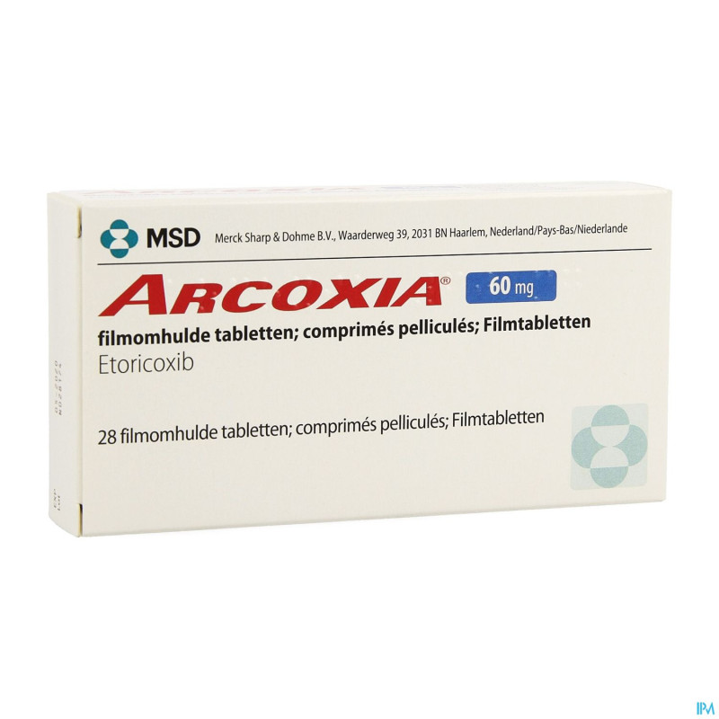 Arcoxia  60 mg comp 28