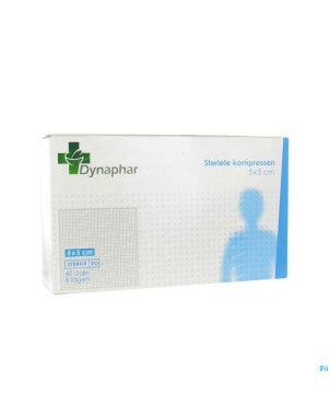 Dynaphar compresse 8pl    5,0x 5,0cm 40 35201