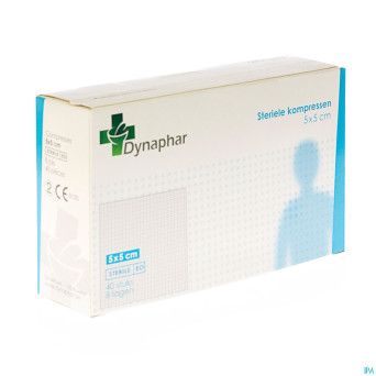 Dynaphar compresse 8pl    5,0x 5,0cm 40 35201