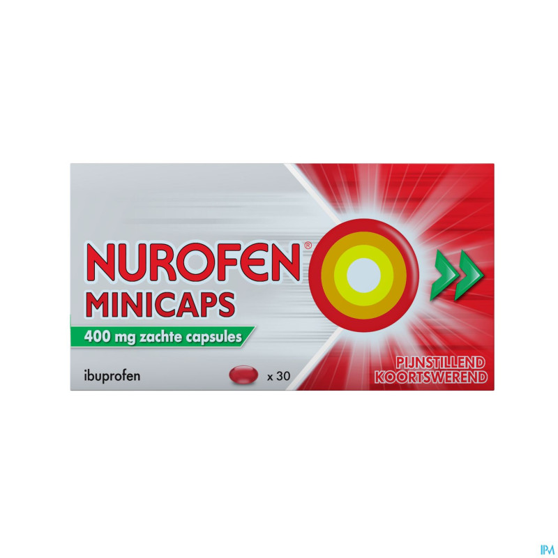 Nurofen minicaps 400mg caps molles 30