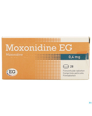 Moxonidine eg comp 28x0,4mg