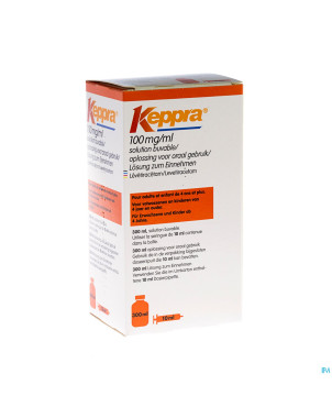 Keppra sol per os 100mg/1ml 300ml