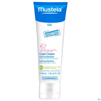 Mustela bb cold cream tube   40ml nf