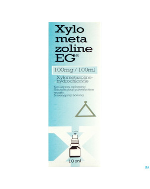 Xylometazoline eg 100 mg spray nasale 10 ml
