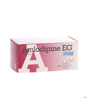Amlodipine eg comp 100 x 10 mg