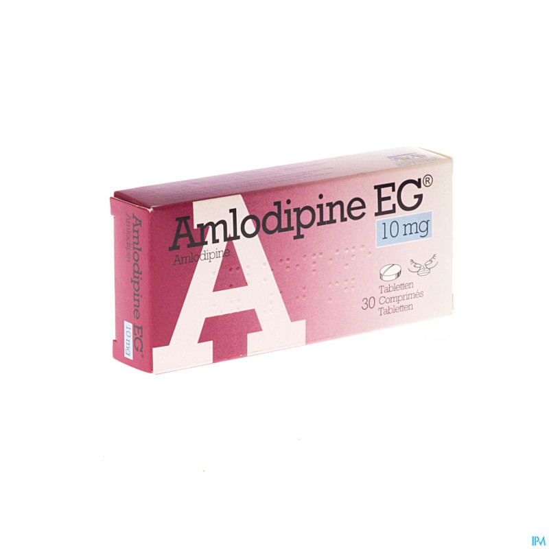 Amlodipine eg comp  30 x 10 mg