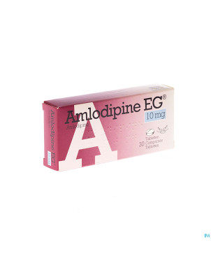 Amlodipine eg comp  30 x 10 mg