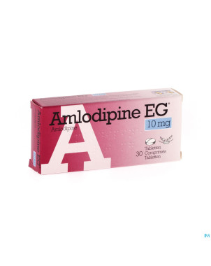 Amlodipine eg comp  30 x 10 mg