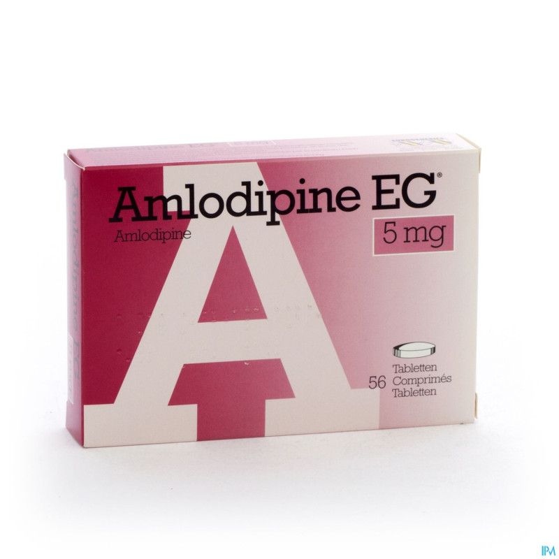 Amlodipine eg comp  56 x  5 mg