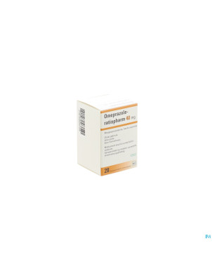 Omeprazole ratiopharm caps 28 x 40 mg