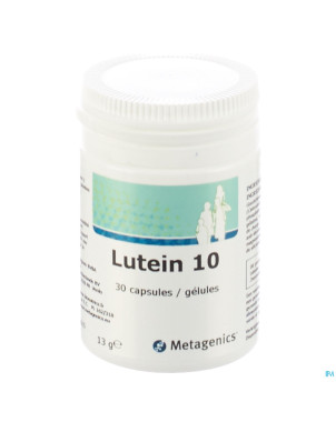 Luteine 10 2%    caps  30 549   metagenics