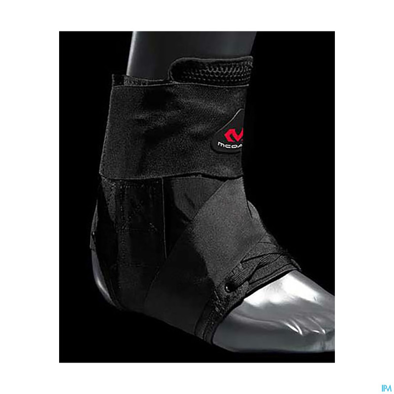 Mcdavid ankle with strap black    l 195