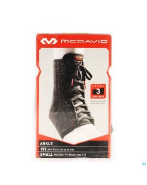 Mcdavid lightweight ankle brace black    s 199