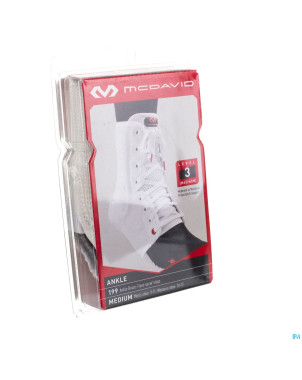 Mcdavid lightweight ankle brace white    m 199