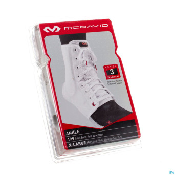 Mcdavid lightweight ankle brace white    xl 199