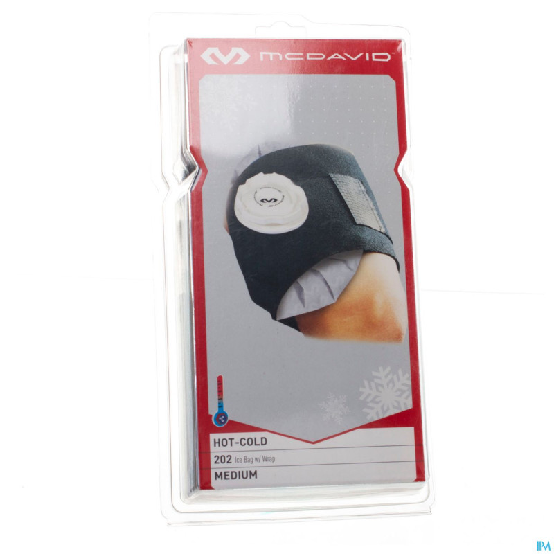 Mcdavid ice bag wrap regular 9cm black    202