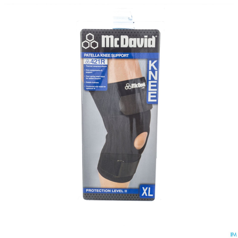 Mcdavid patella knee support black    xxl 421