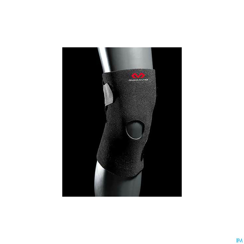 Mcdavid knee wrap open patella black one size  409