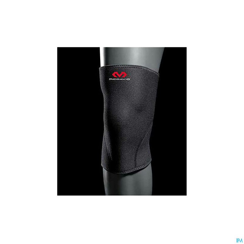 Mcdavid knee support black/scarlet    xl 401