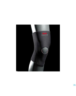 Mcdavid knee supp.open patella black/scarlet m 402