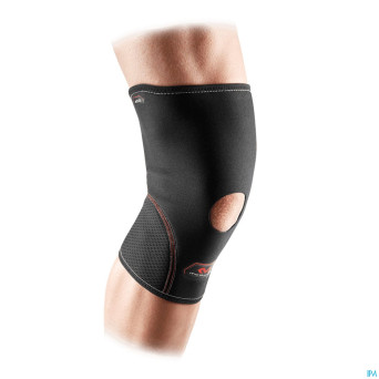 Mcdavid knee supp.open patella black/scarlet s 402