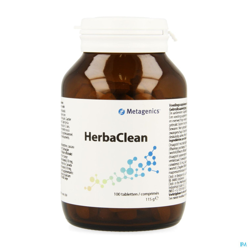 Herbaclean nf    tabl 100 2971  metagenics