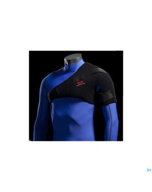 Mcdavid shoulder support with strap black    l 462