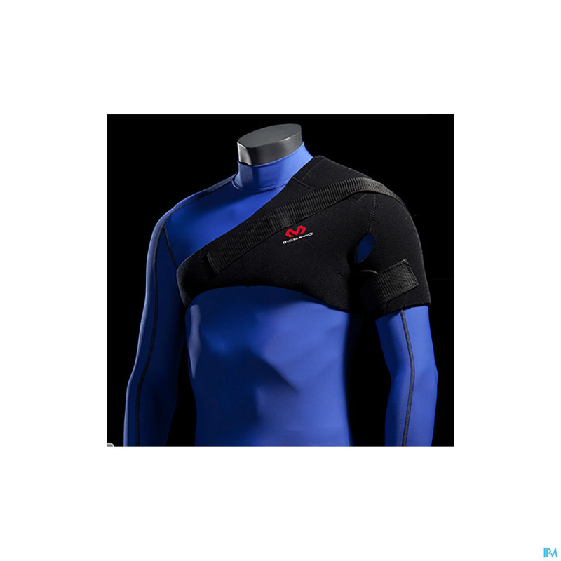 Mcdavid shoulder support with strap black    m 462