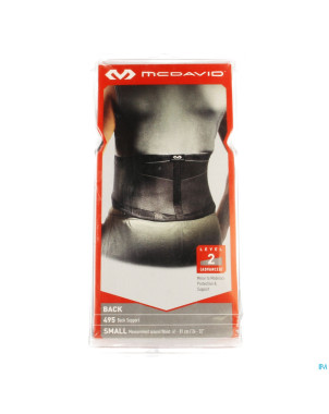 Mcdavid lightweight back support black    s 495