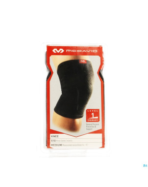Mcdavid knee brace elastic black    m 510