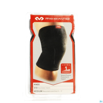 Mcdavid knee brace elastic black    m 510