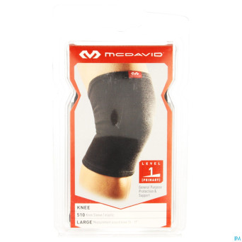 Mcdavid knee brace elastic black    l 510