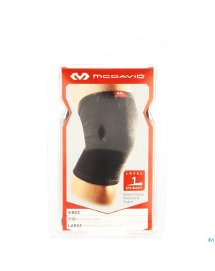 Mcdavid knee brace elastic black    l 510
