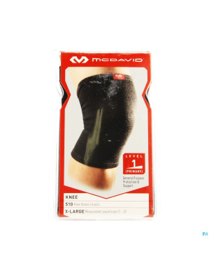 Mcdavid knee brace elastic black    xl 510