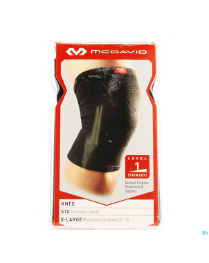Mcdavid knee brace elastic black    xl 510