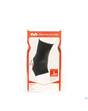 Mcdavid ankle brace elastic black    l 511