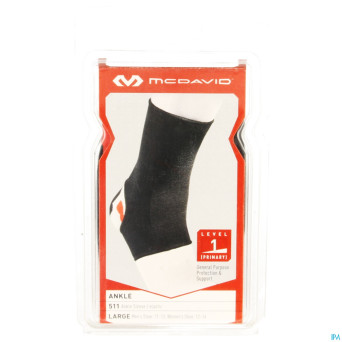 Mcdavid ankle brace elastic black    l 511