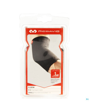 Mcdavid elbow brace elastic black    s 512