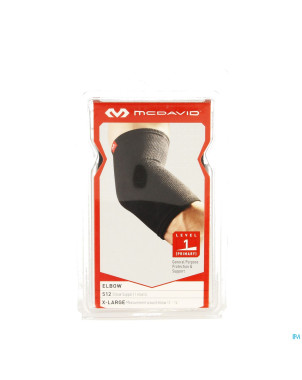 Mcdavid elbow brace elastic black    xl 512