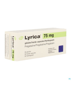 Lyrica  75mg caps durs  56 x  75mg